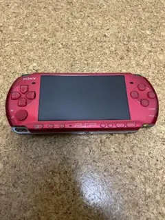 【本体のみ】SONY PSP-3000 レッド（ジャンク品）