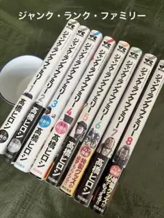 ジャンク・ランク・ファミリー　1-8巻　髙橋ヒロシ