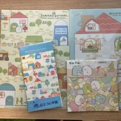 すみっコぐらし　クリアファイル＆クリーニングクロス&ちよがみ