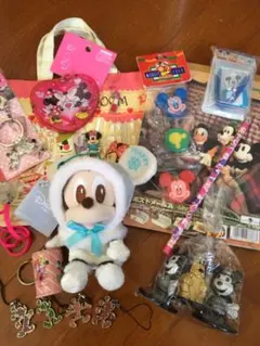 【新品未使用品】ディズニー グッズ まとめ売り ミッキー ミニー レトロ