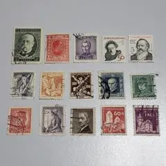 《チェコスロバキア ①》　使用済み海外切手　-No.SB11-