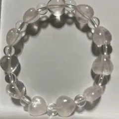 天然石パワーストーンハート型ブレスレット　レディース