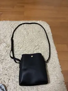ハニーズ⭐︎シンプル ブラック ショルダーバッグのサムネイル