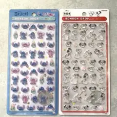 ボンボンドロップシールミニ （スティッチ・101）　２点セット
