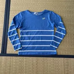 YONEX ストライプ 長袖Tシャツ Mサイズ
