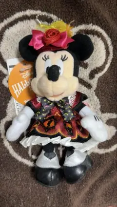 ディズニー・ハロウィーン2019 ミニー ぬいぐるみバッジ