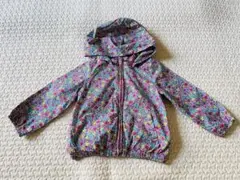 baby gap 花柄フード付きジャケット　100cm