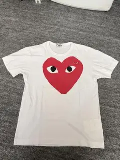 さ*つ様 プレイコムデギャルソン　メンズ　白　半袖　Tシャツ　Mサイズ