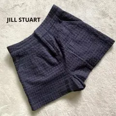 JILL STUART ジルスチュアート ショートパンツ ネイビー 総刺繍