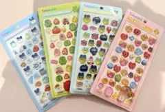 ぷっくりシール　立体シール　たまごっち　4枚セット