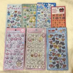 【正規品】人気シール 7枚 まとめ売り ボンドロ・うるちゅる・プチドロ・おはじき
