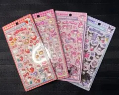 【正規品】ボンボンドロップシール サンリオ 第二弾 4種セット