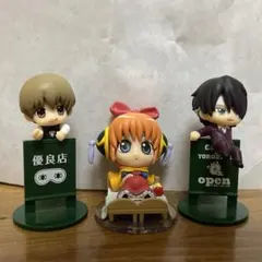 銀魂　フィギュア　3体　神楽　沖田総悟　高杉晋助　白雪姫