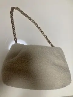 H&M もこもこショルダーバッグ
