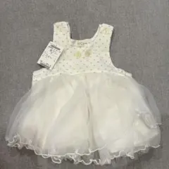 kid's zoo ノースリーブ チュール ワンピース チュニック 90