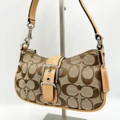 y2k Coach soho Shoulder Bag Signature