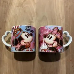 ディズニー ミッキー＆ミニー ドナルド ペアマグカップ