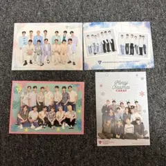 SEVENTEEN サイン入りポストカード 4枚セット