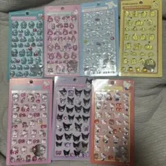 サンリオ　ボンボンドロップシール 7種セット