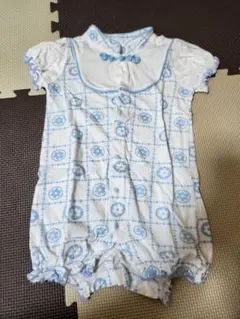 ベビー70-80☆チャイナ風ロンパース