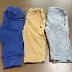 エフオーキッズとASAP by インマイプレイスの3枚組セットパンツ ズボン