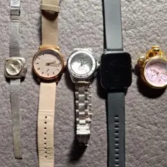 ジャンク品　腕時計5本　動作未確認