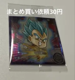 DB超戦士シールウエハース超超15-21 N 超サイヤ人ゴッド超サイヤ人べジータ