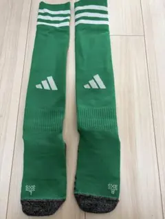 アディダス サッカーソックス グリーン　3XS