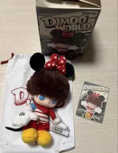 新品】POP MART DIMOO ミッキーマウス ビニールぬいぐるみバッグ