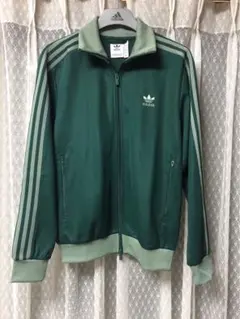 adidas グリーン ジャージ Lサイズ