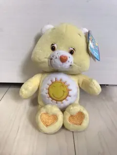 【レア】Care Bearsケアベア2002(ファンシャインベア)ぬいぐるみ