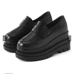 GRL レザー厚底ローファー ci488