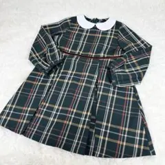 【新品未使用品】BEAMS ビームス　フォーマル　ワンピースチェック　120