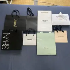 ハイブランド 紙袋 YSL Dior PRADA CHANEL 等