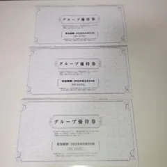 【新品】阪急阪神ホールディングス　グループ優待券３冊　2026年5月31日期限