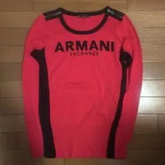 Armani Exchange ピンクニット M
