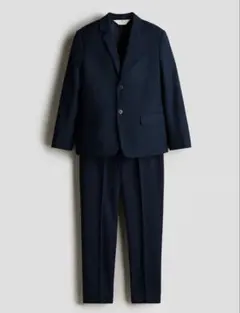 H&M セレモニースーツ　セット　男の子　160cm 紺　ネイビー　卒業式