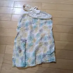 花柄　授乳ケープ フリーサイズ