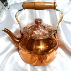 未使用　銅　やかん　薬缶　燕三条　日本製　カクセー　2L　純銅のサムネイル