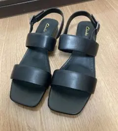 Clarks Seren25 Strap サンダル ブラックのサムネイル