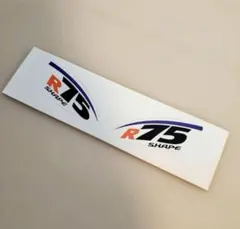 アライ　R75 SHAPE シールドステッカー