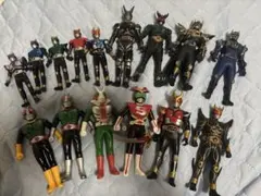 仮面ライダー ソフビ フィギュア 大量セットのサムネイル
