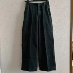 ユニクロ コーデュロイパンツ ワイドパンツ