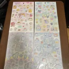 ゆめかわビックシール4枚セット