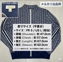 LACOSTE モノグラム トラックジャケット ネイビー