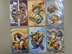 ポケモン化石博物館 ポストカード 6種類 コンプリート 激レア - メルカリ