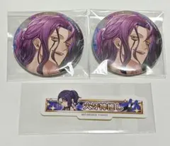 銀魂 キャラポップストア 和紙缶バッジコレクション 花鳥風月 高杉晋助