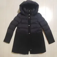 美品 Herno (ヘルノ) フード付きダウンジャケット ブラック40