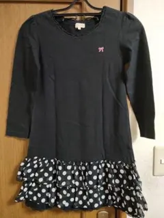 HUSHUSH 130長袖ワンピース