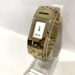 訳アリ D&G ゴールド ロゴデザイン 腕時計